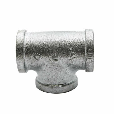 Thrifco Plumbing 1-1/2 Inch Galvanized Steel Tee 5217069